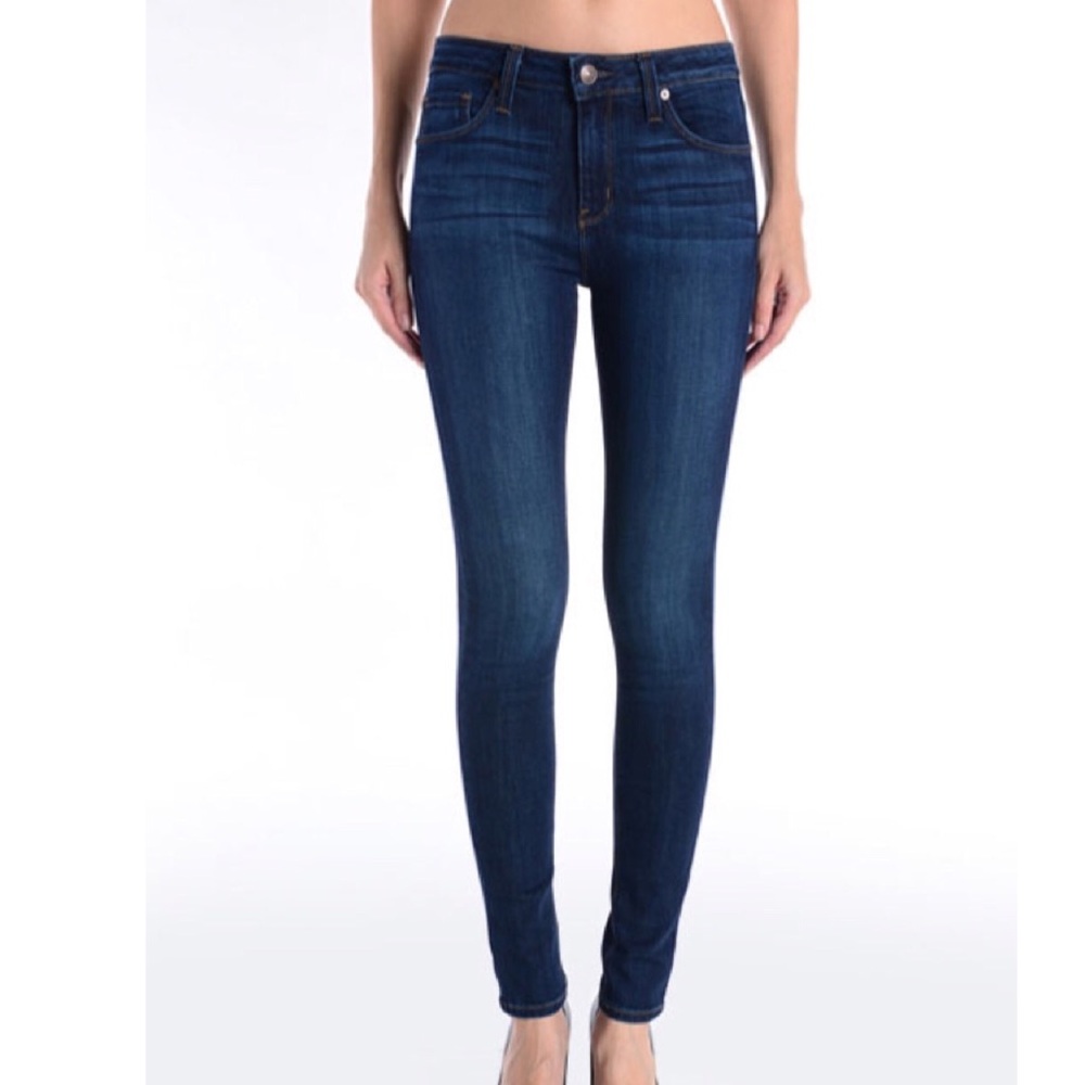 Just Black 9" Rise Over Dye Skinny - Dark
